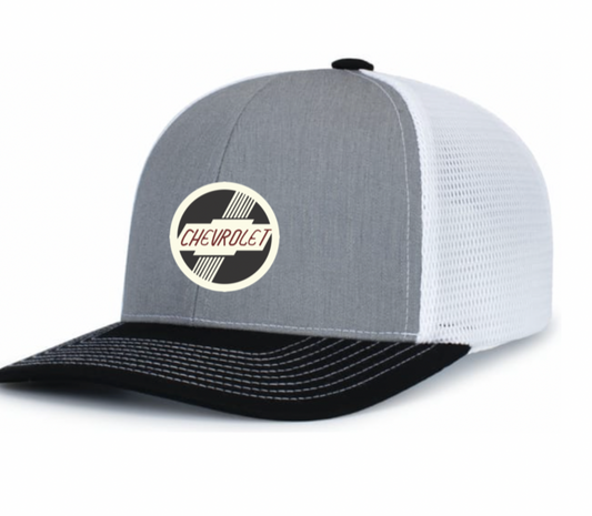 Snap Back  Vintage Chevy Logo Hat